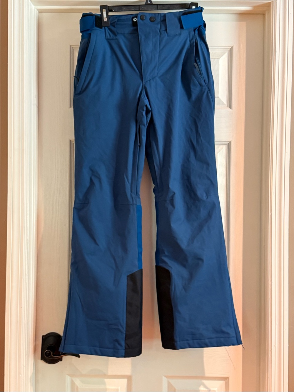 Men's Blue Waterproof Ski Pants